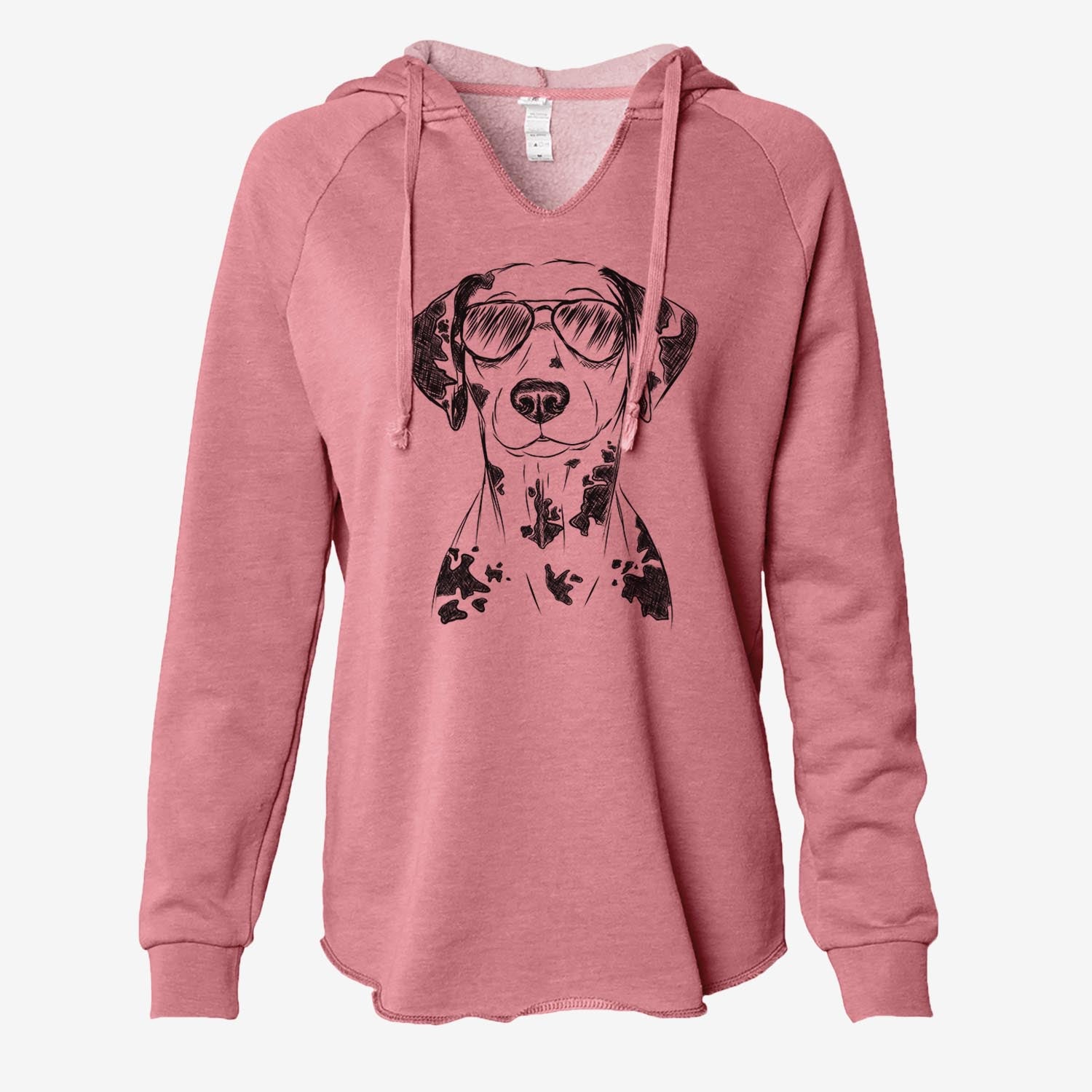 Spot the Dalmatian - Cali Wave Hooded Sweatshirt