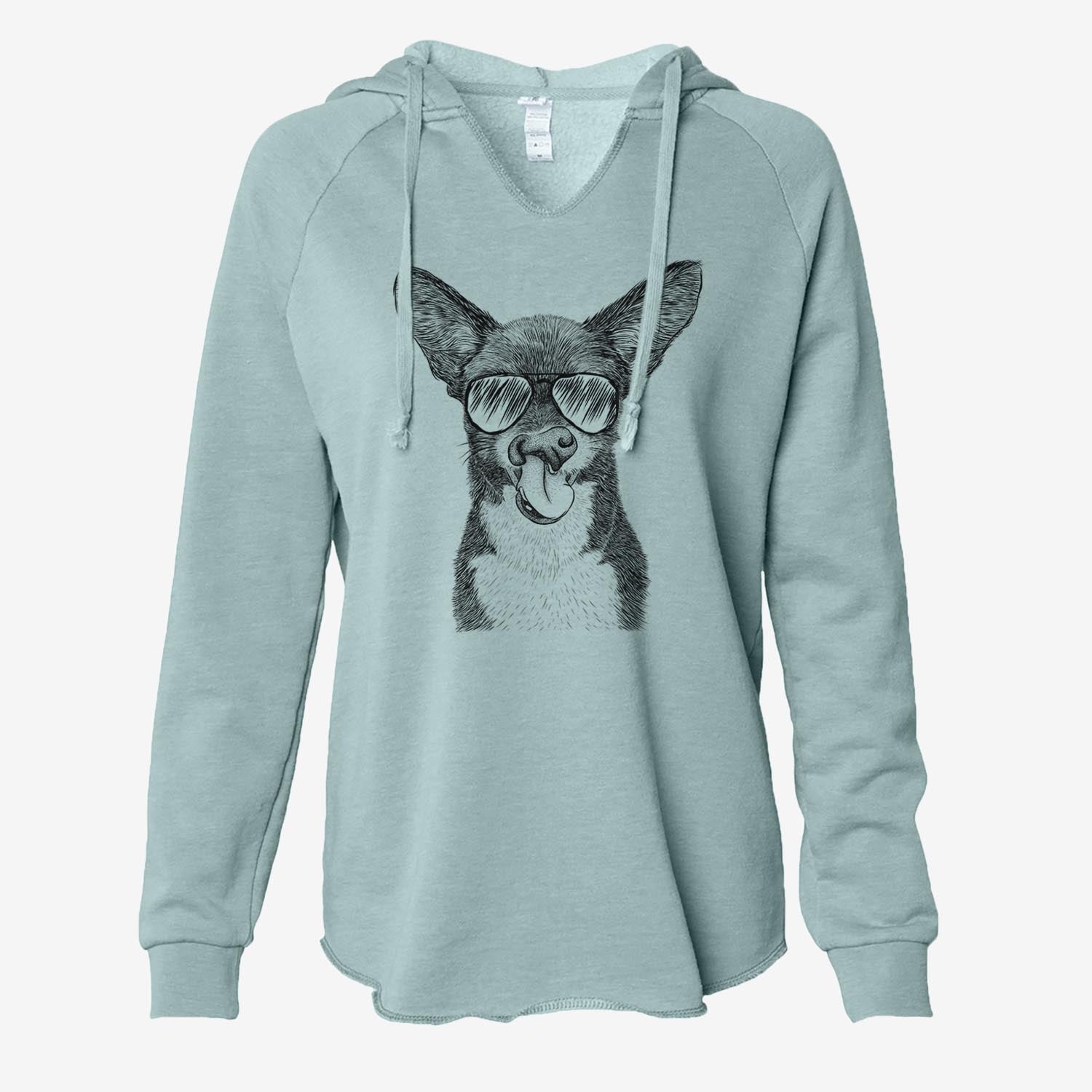 Sprout the Chihuahua Mix - Cali Wave Hooded Sweatshirt