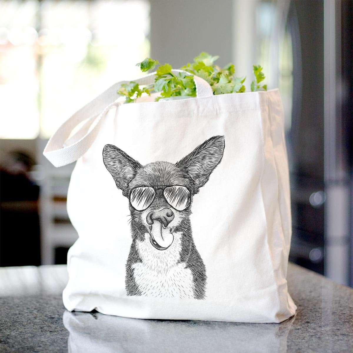 Sprout the Chihuahua Mix - Tote Bag