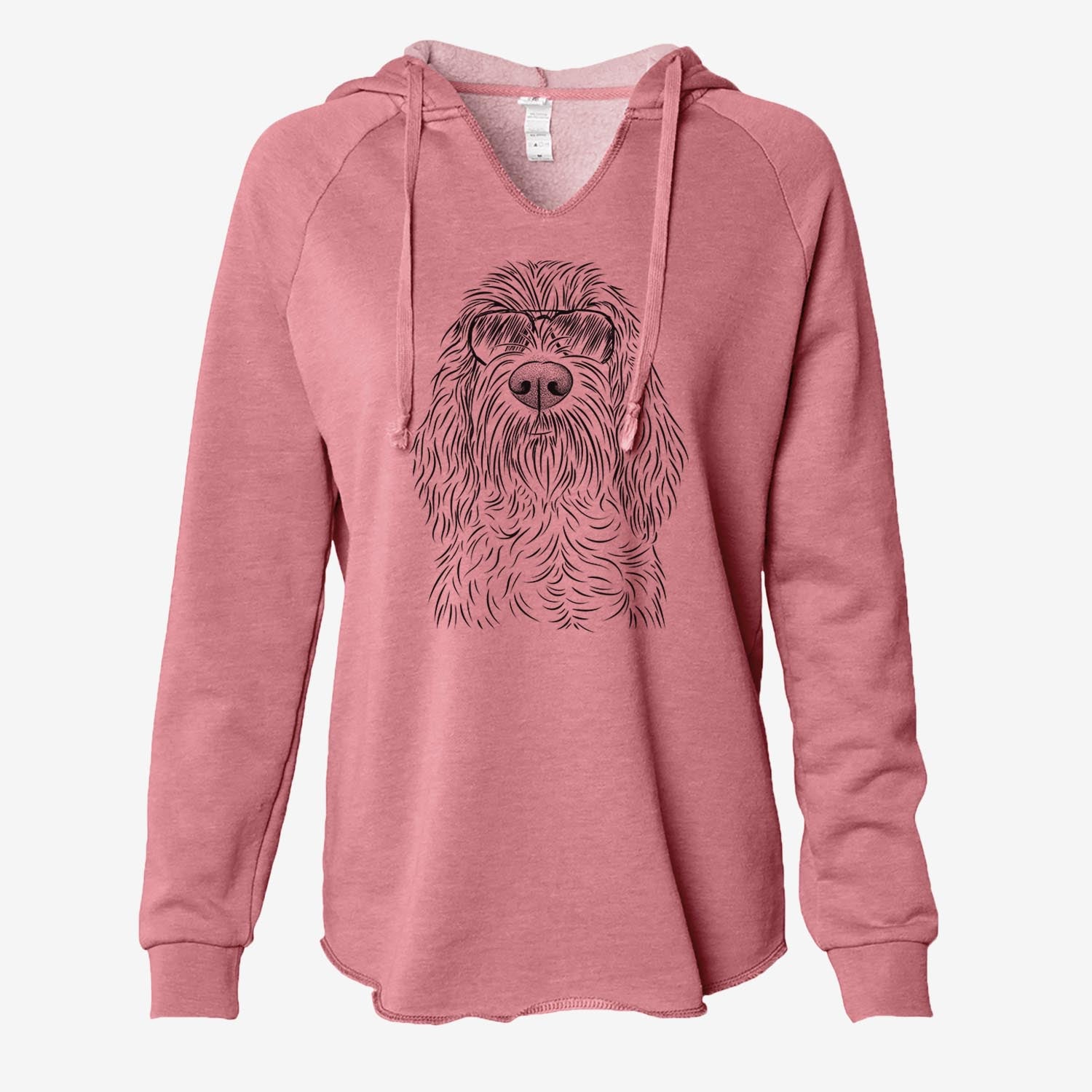 Stefano the Spinone Italiano - Cali Wave Hooded Sweatshirt