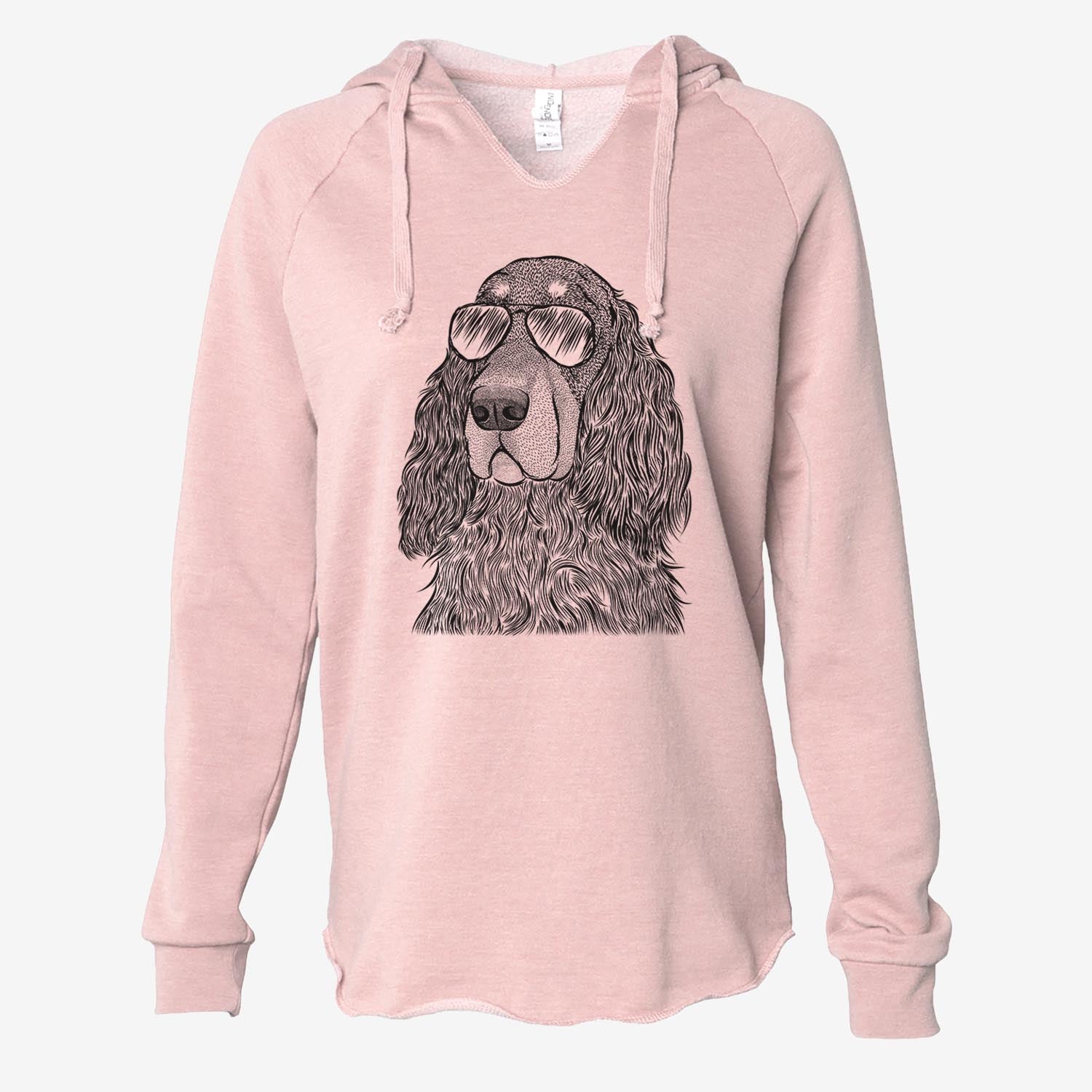 Stormy the Gordon Setter - Cali Wave Hooded Sweatshirt