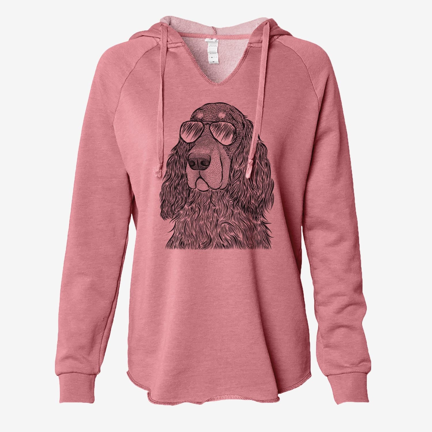 Stormy the Gordon Setter - Cali Wave Hooded Sweatshirt