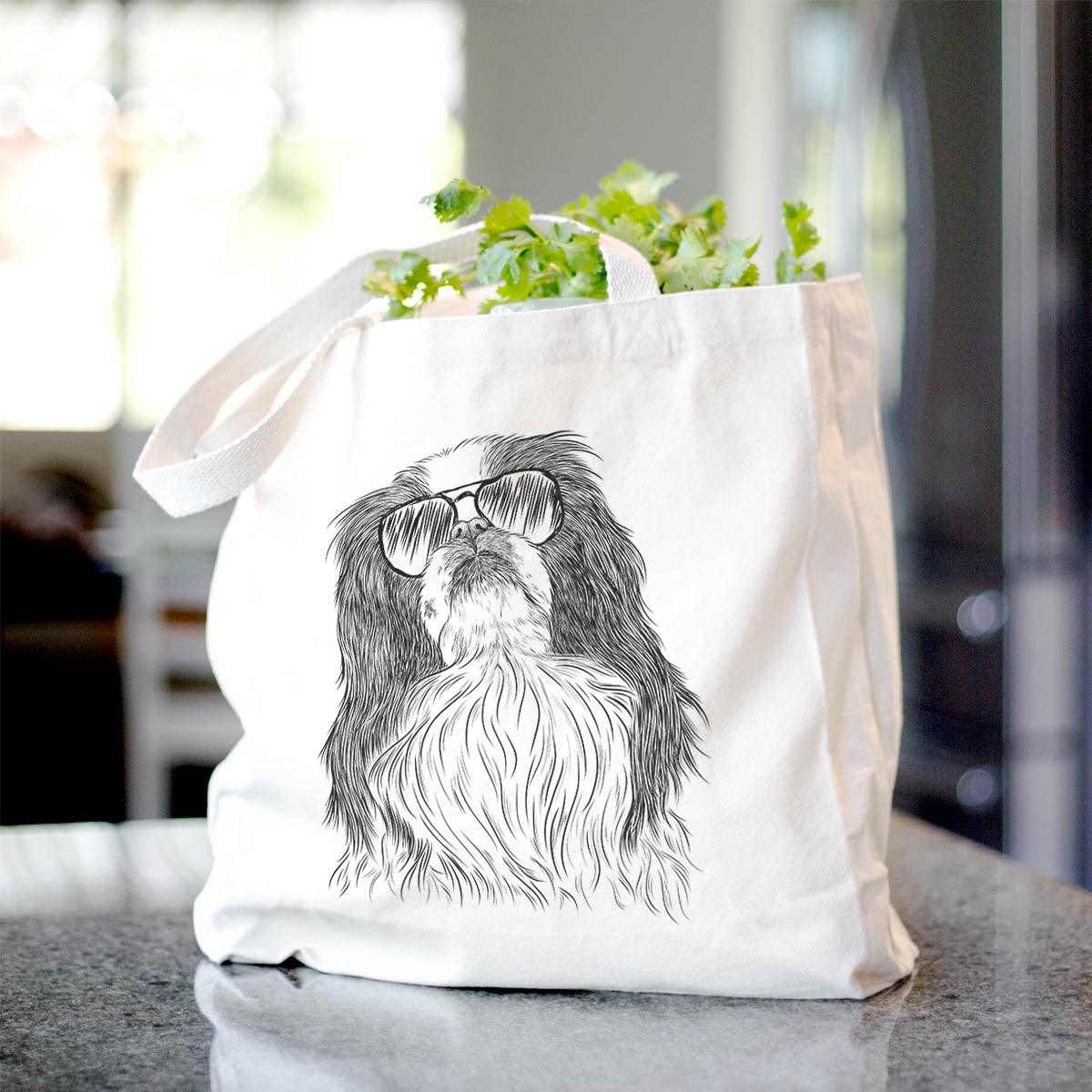 Suki the Japanese Chin - Tote Bag