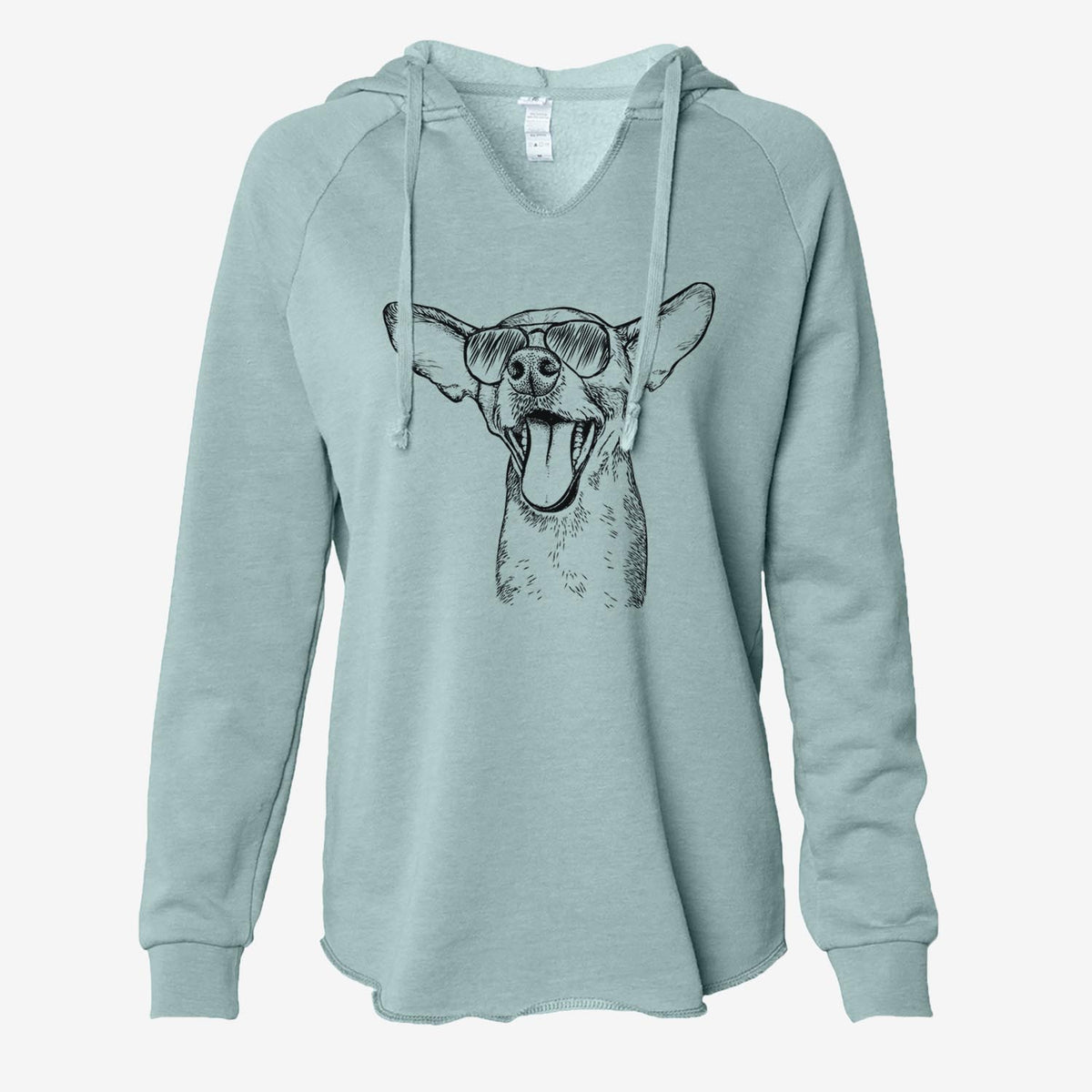 Sweet Bailey the Chihuahua Mix - Cali Wave Hooded Sweatshirt