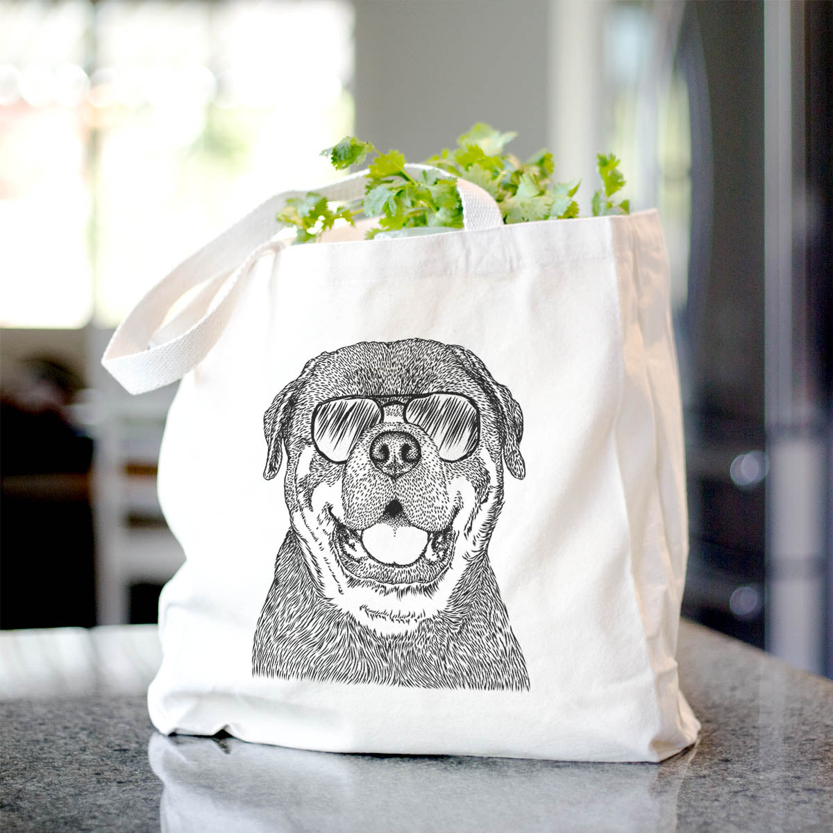 Titan the Rottweiler - Tote Bag