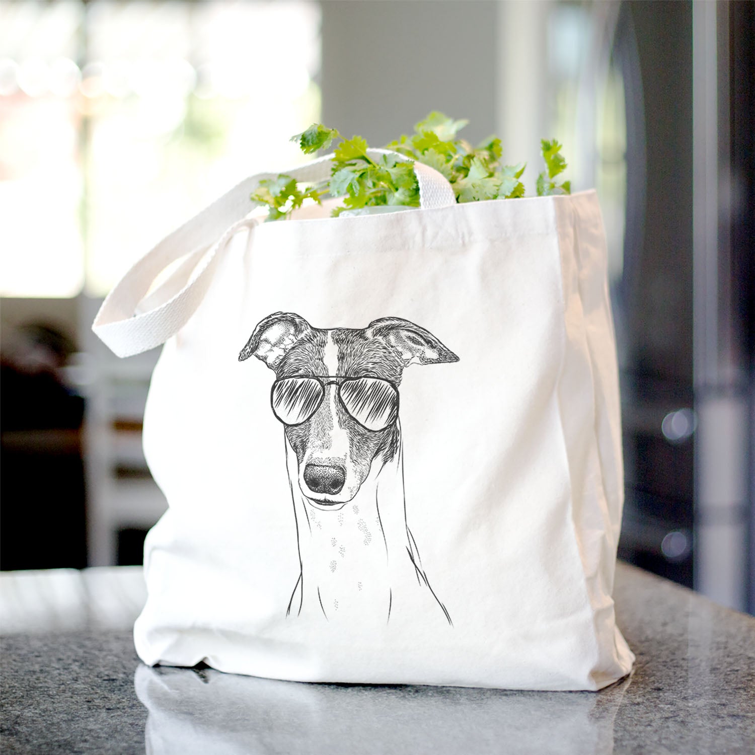 Vyncent the Greyhound - Tote Bag