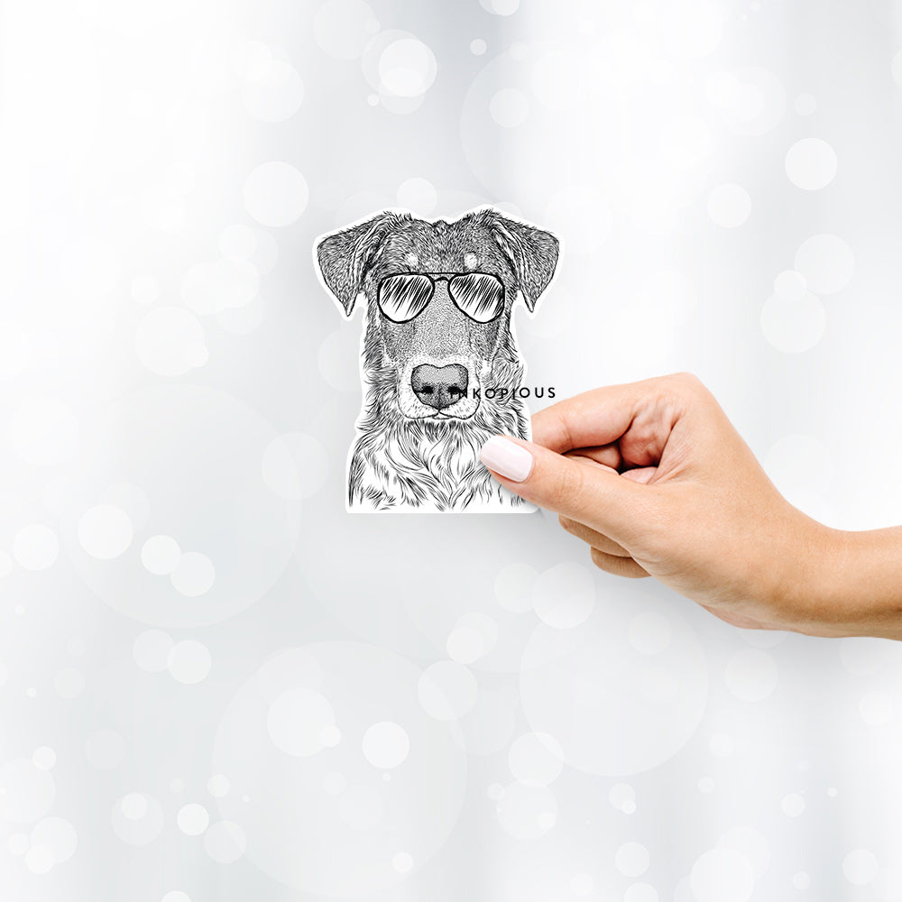 Wesson the Beauceron - Decal Sticker