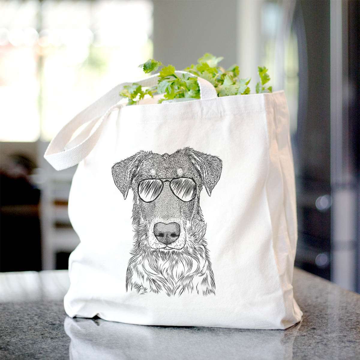 Wesson the Beauceron - Tote Bag