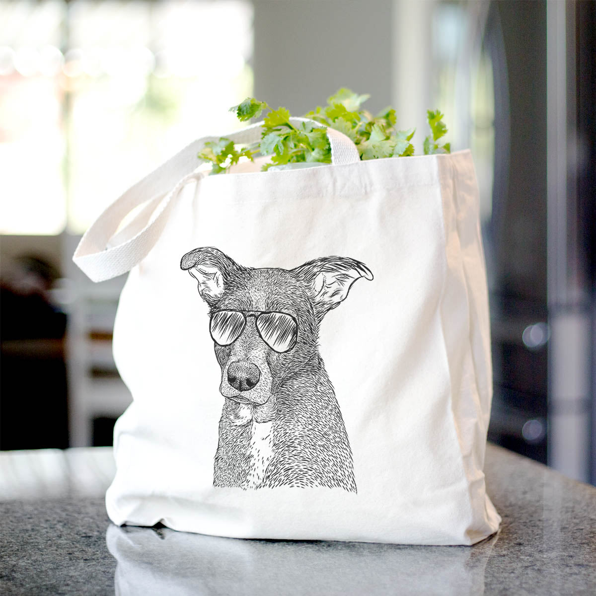 Wilbur the Shepherd Mix - Tote Bag