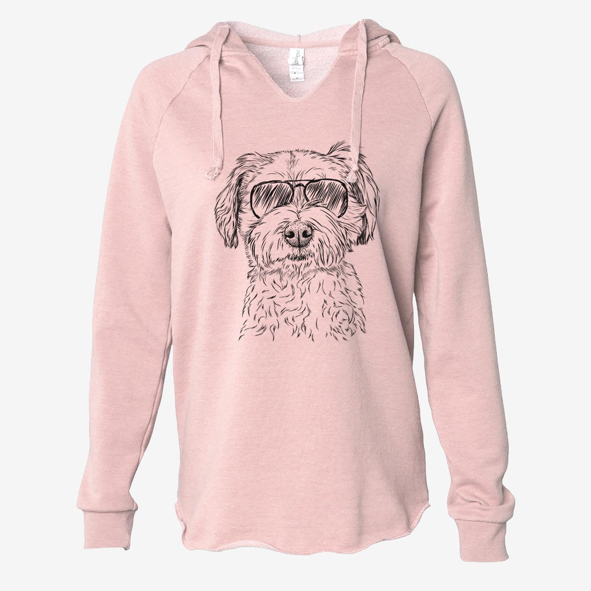 Wyatt the Coton de Tulear - Cali Wave Hooded Sweatshirt