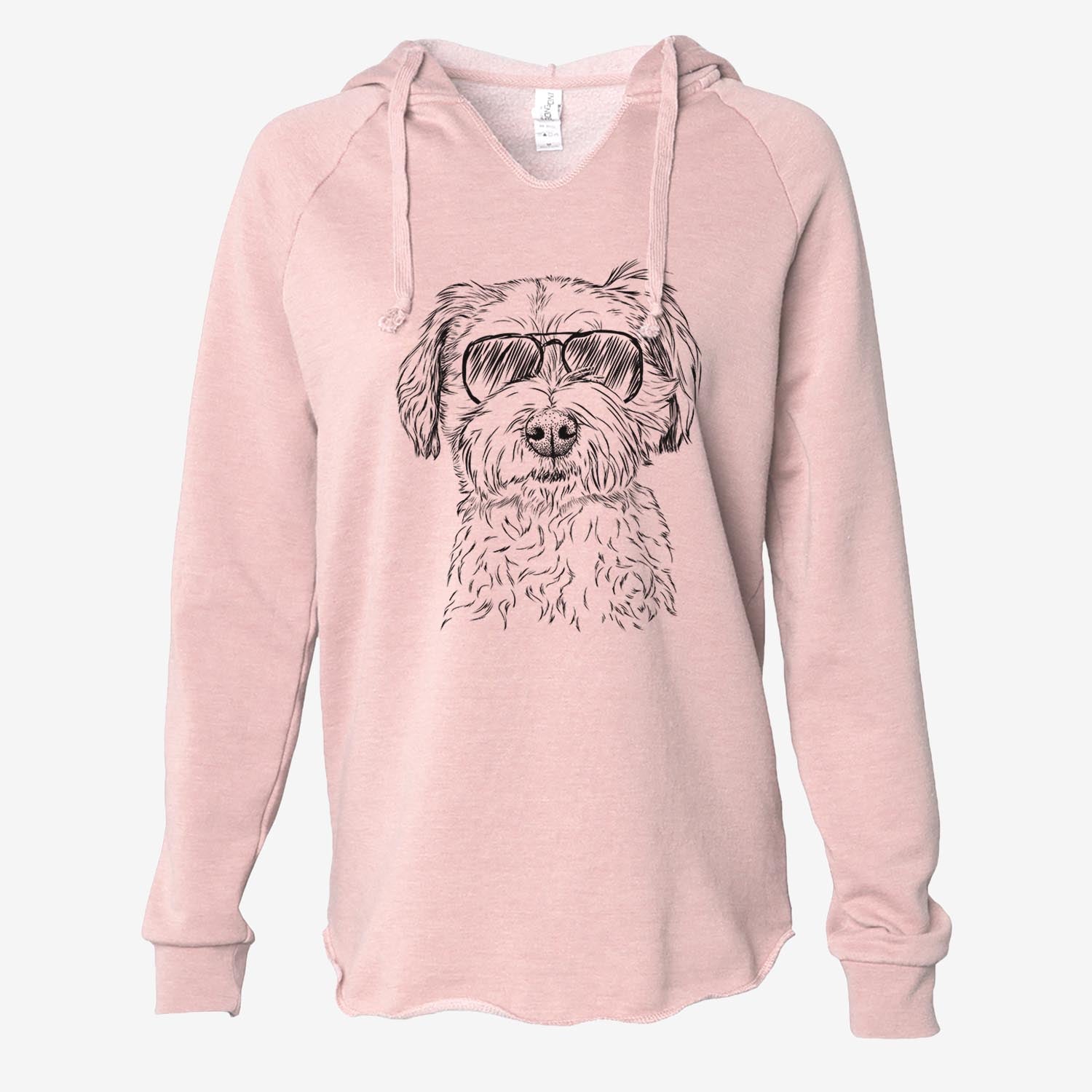 Wyatt the Coton de Tulear - Cali Wave Hooded Sweatshirt