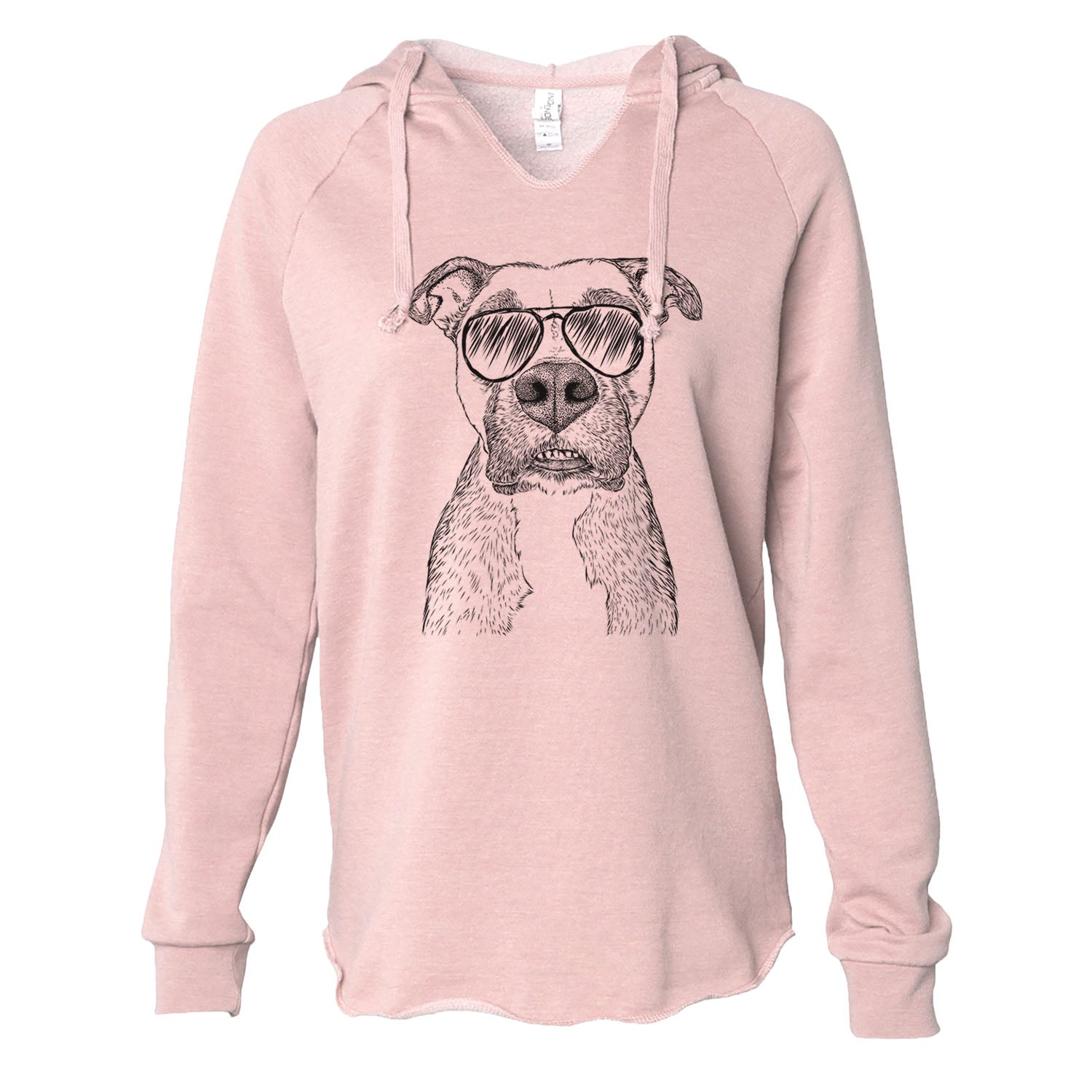 Xena the Mixed Breed - Cali Wave Hooded Sweatshirt