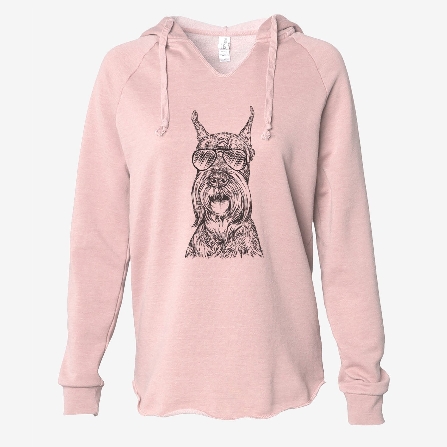 Zuri the Giant Schnauzer - Cali Wave Hooded Sweatshirt