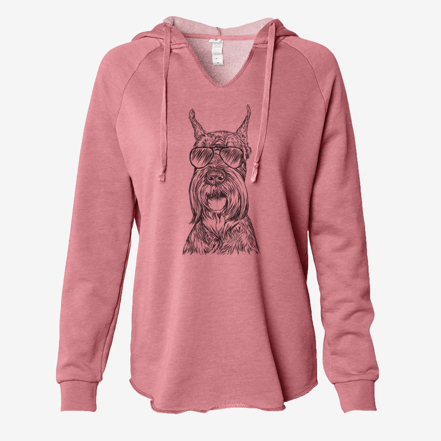 Zuri the Giant Schnauzer - Cali Wave Hooded Sweatshirt