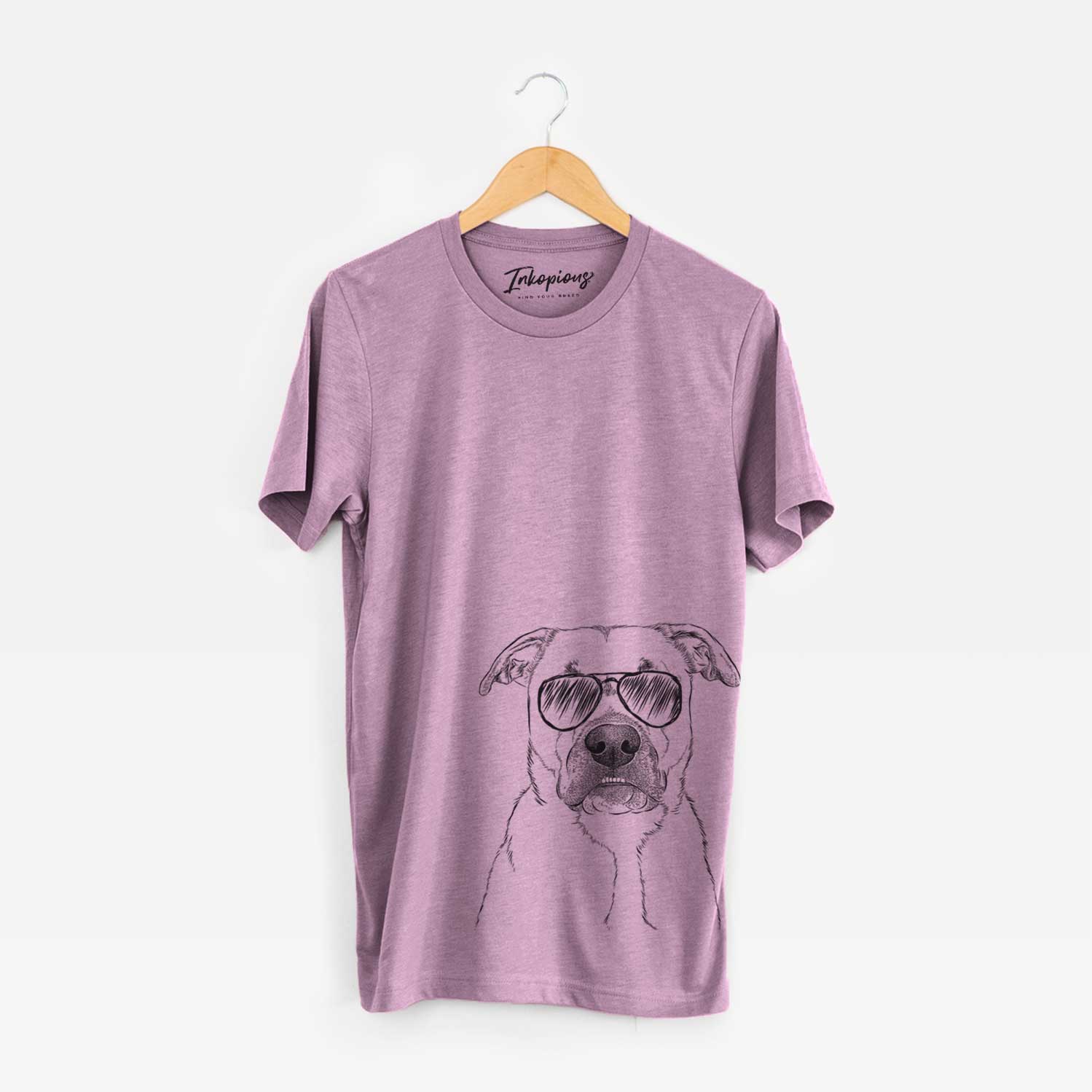 Aviator Abby the Boxer Beagle Mix - Unisex Crewneck