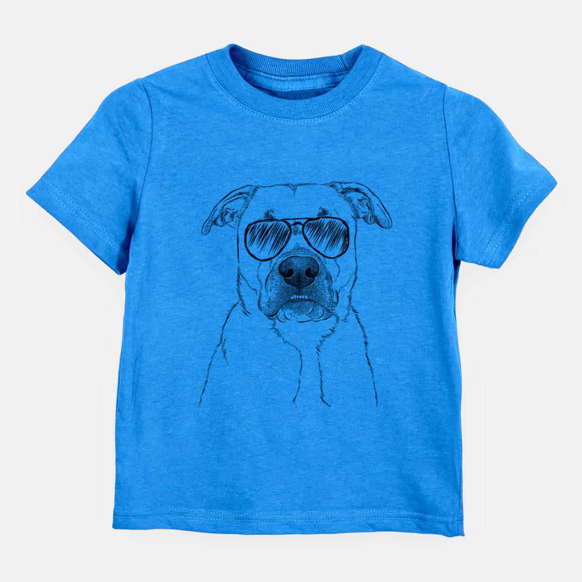 Aviator Abby the Boxer Beagle Mix - Kids/Youth/Toddler Shirt