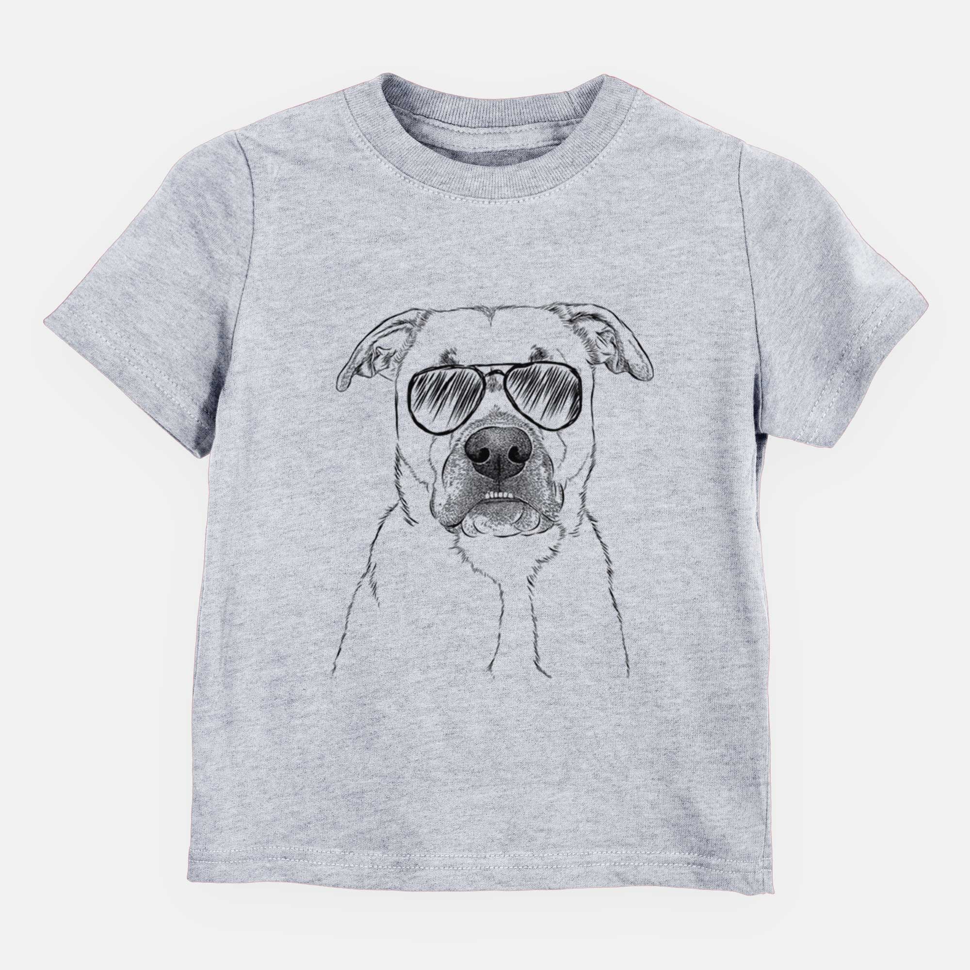 Aviator Abby the Boxer Beagle Mix - Kids/Youth/Toddler Shirt