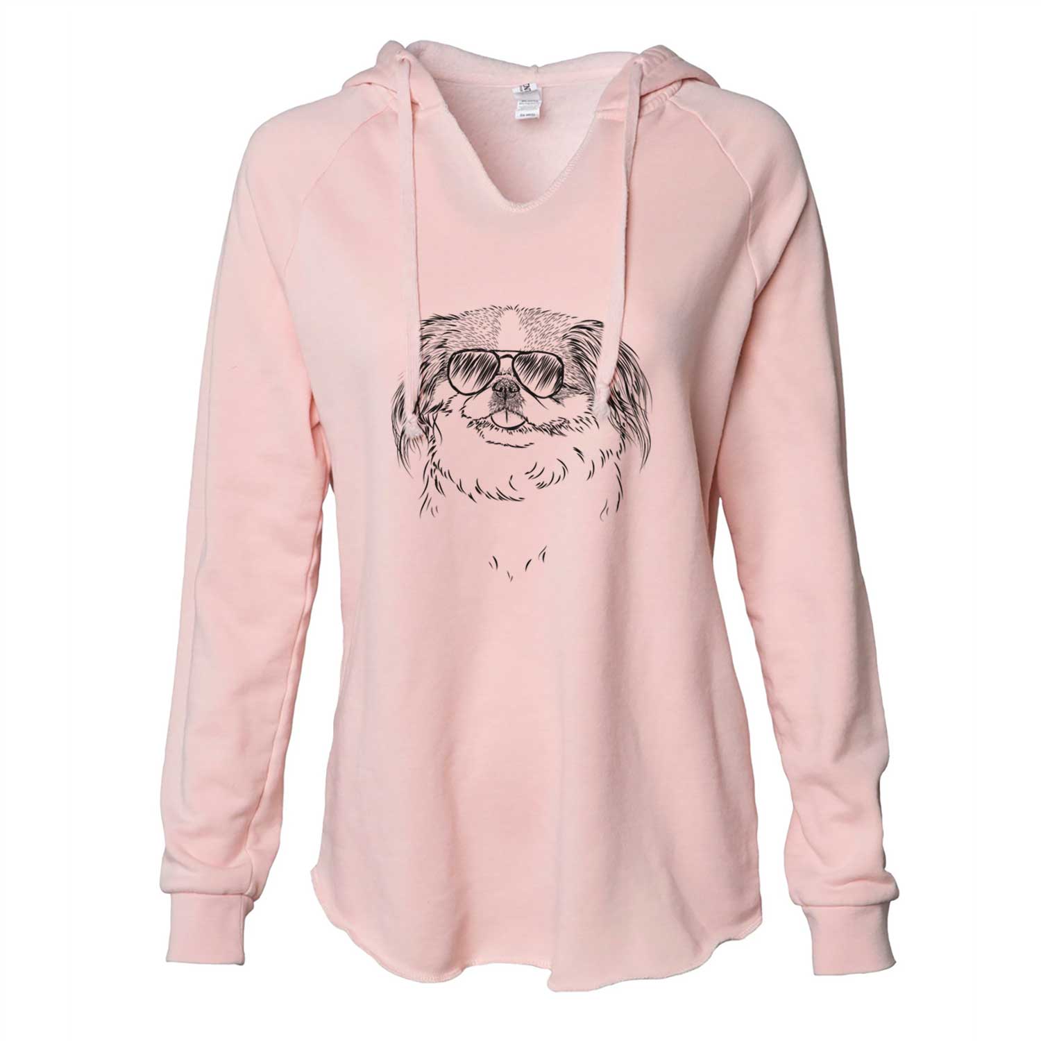 Abra Bean the Pekingese - Cali Wave Hooded Sweatshirt