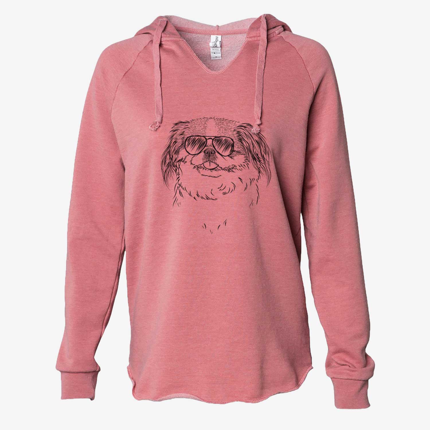 Abra Bean the Pekingese - Cali Wave Hooded Sweatshirt