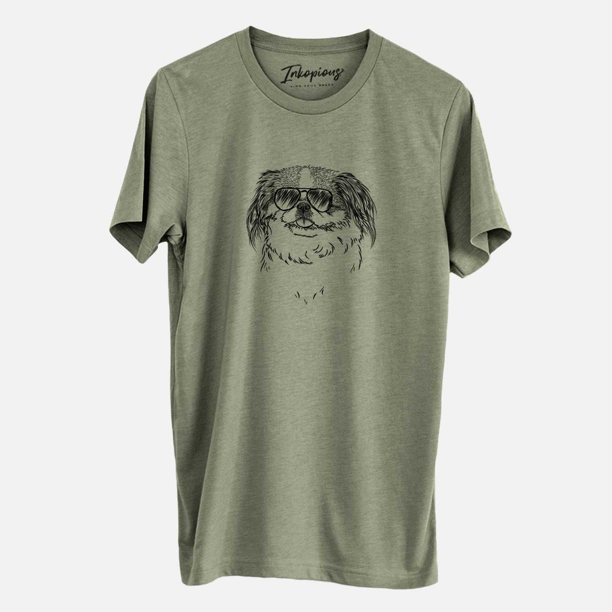 Aviator Abra Bean the Pekingese - Unisex Crewneck