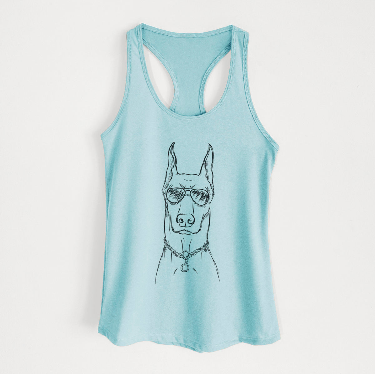 Ace the Doberman Pinscher - Women's Racerback Tanktop