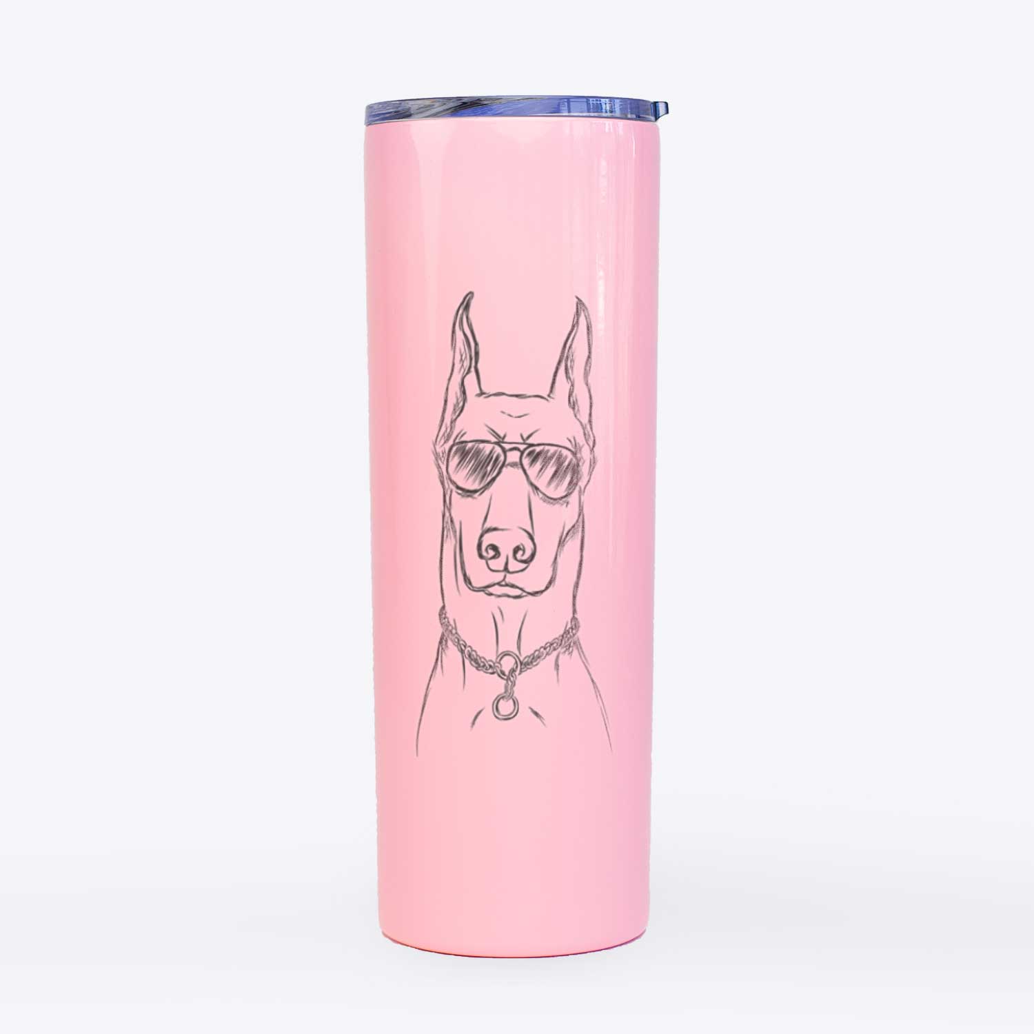 Ace the Doberman Pinscher - 20oz Skinny Tumbler