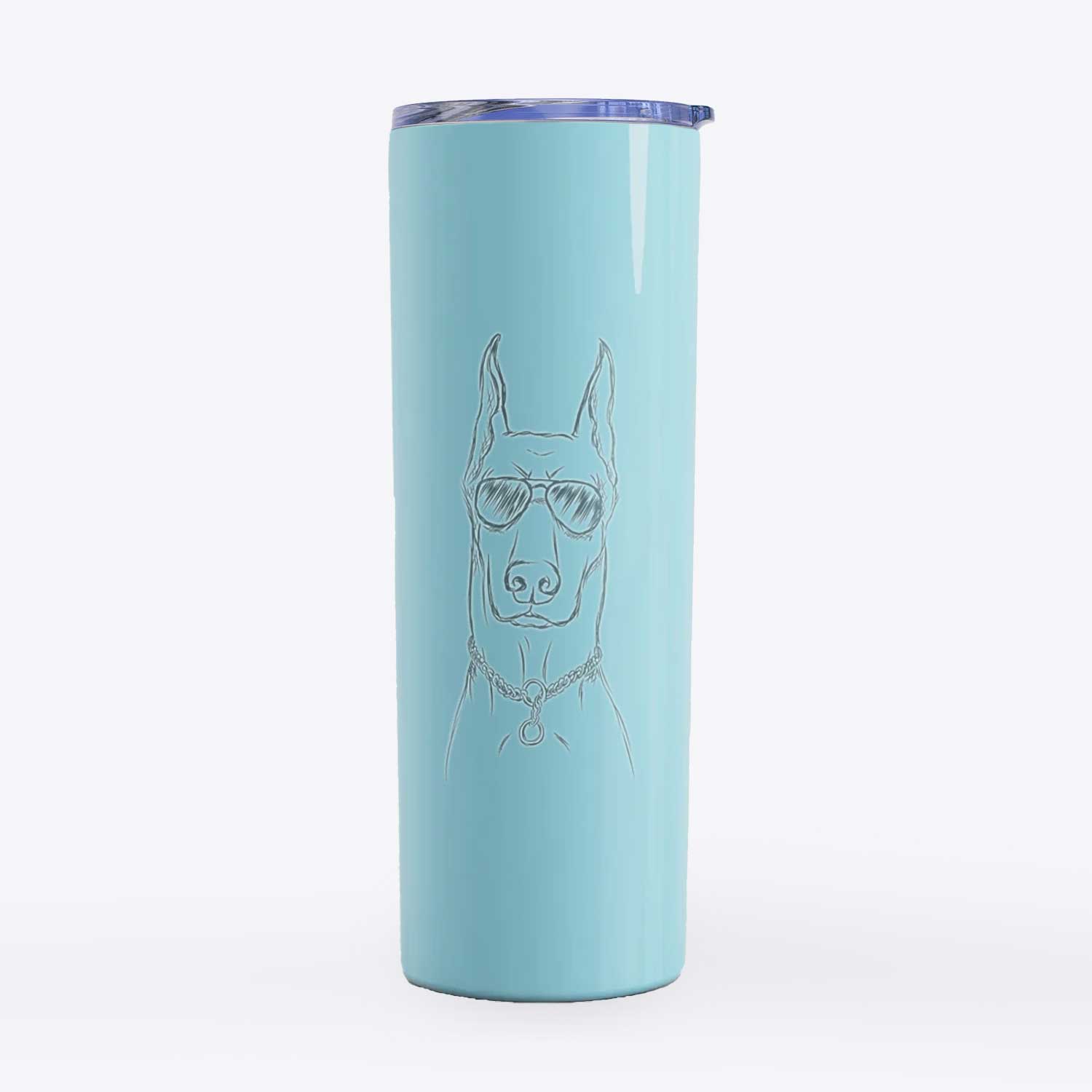 Ace the Doberman Pinscher - 20oz Skinny Tumbler