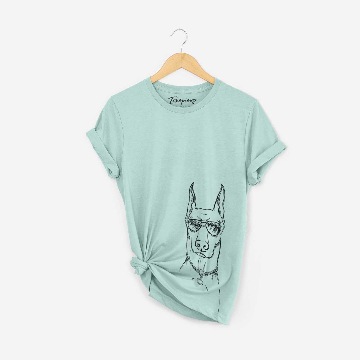 Ace the Doberman Pinscher - Bella Canvas Unisex Crewneck