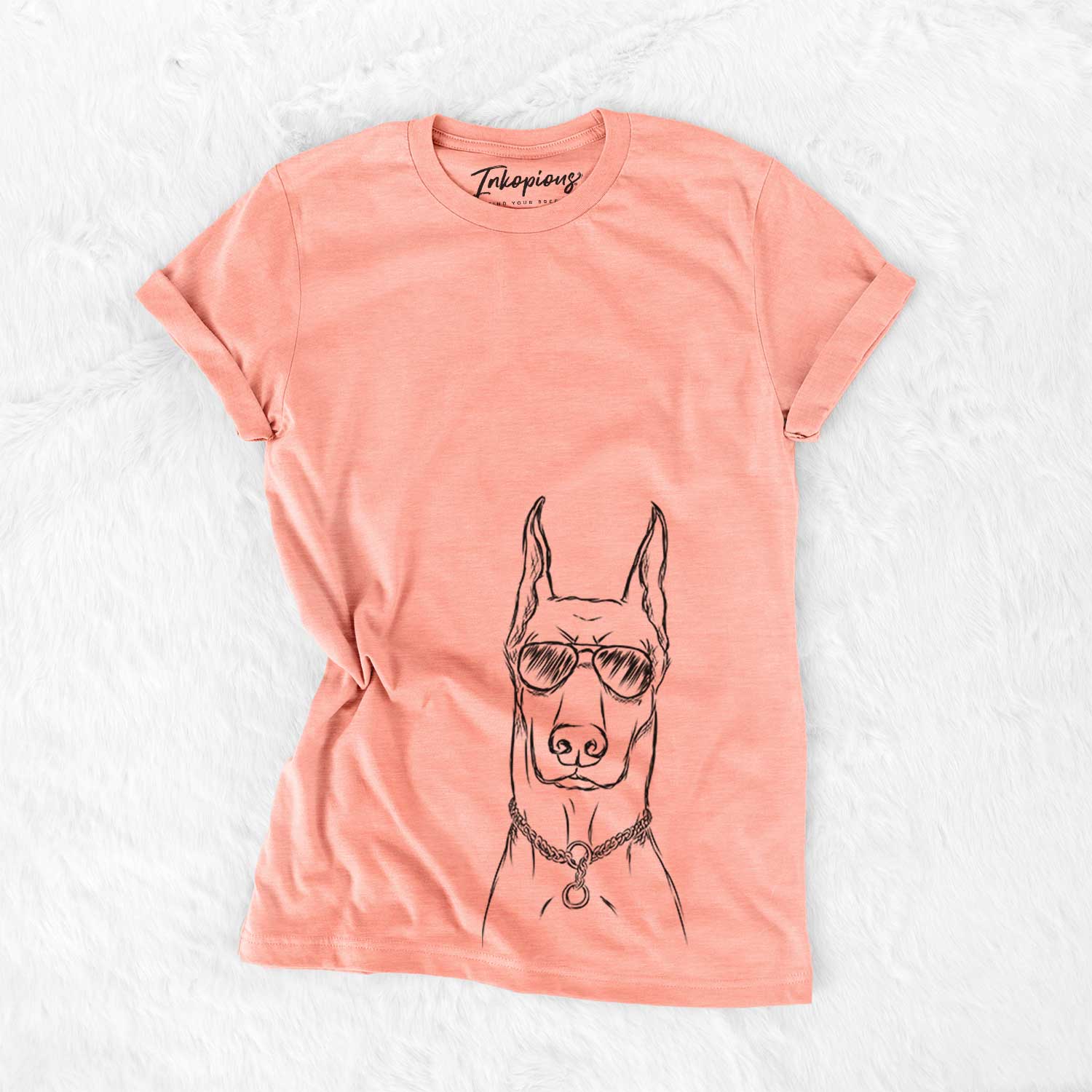 Ace the Doberman Pinscher - Bella Canvas Unisex Crewneck