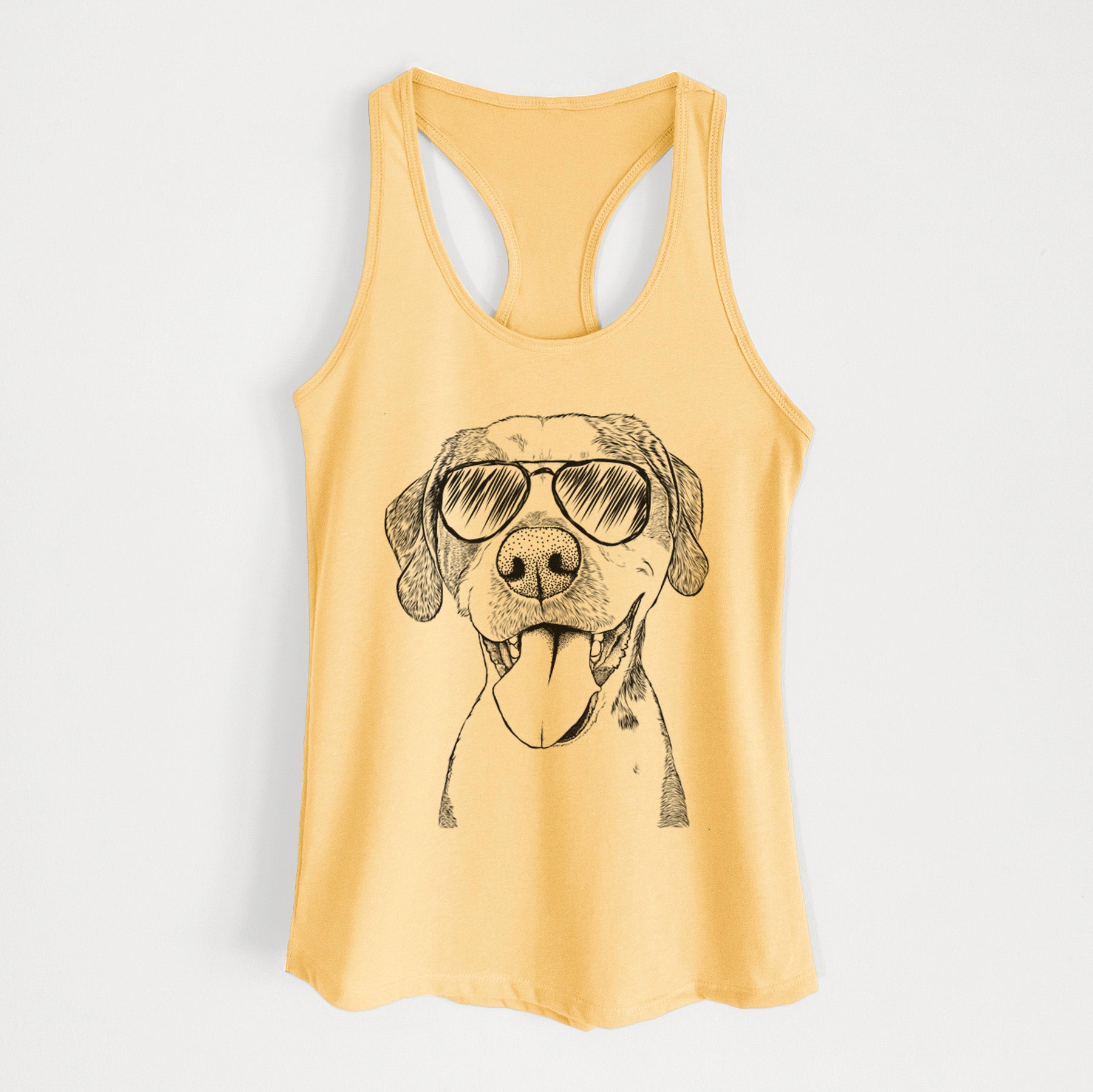 Ace Boogie the Mixed Breed - Women's Racerback Tanktop