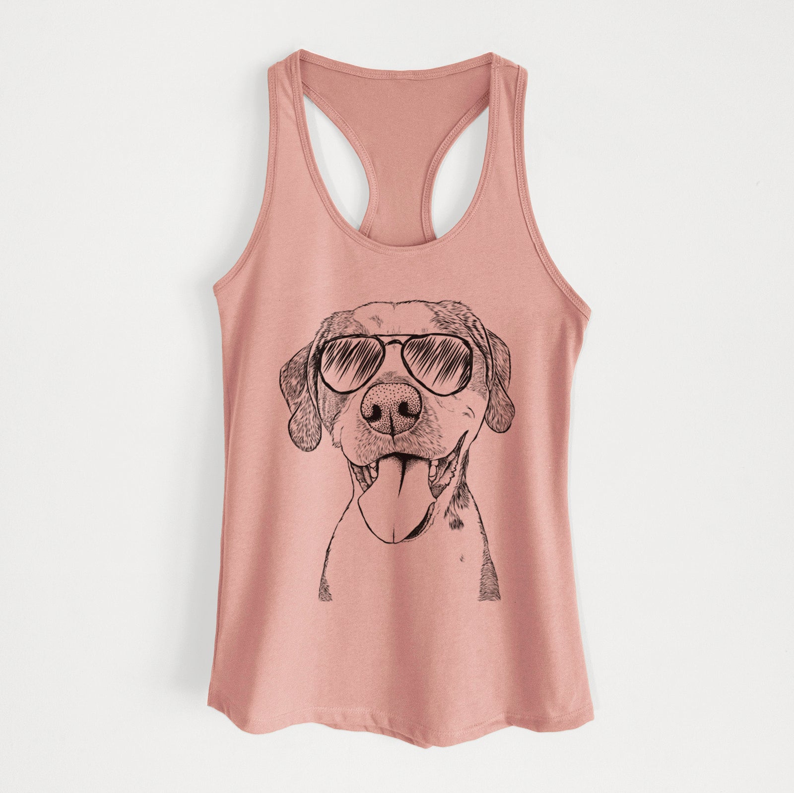 Ace Boogie the Mixed Breed - Women's Racerback Tanktop