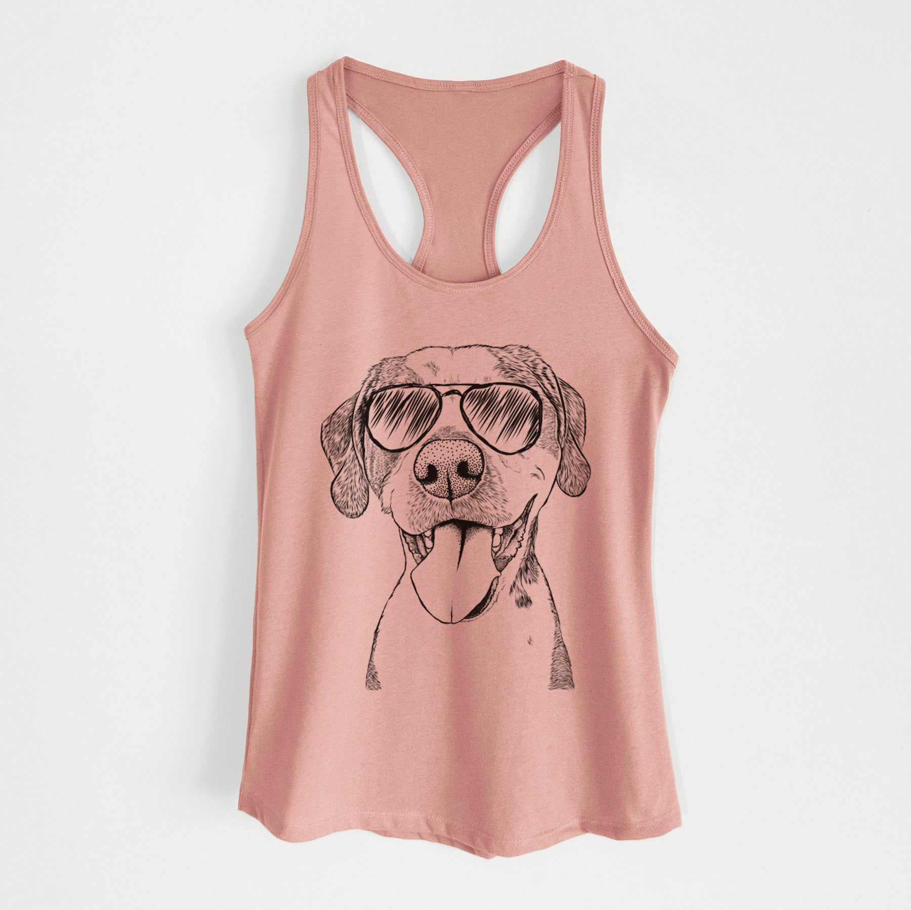 Ace Boogie the Mixed Breed - Women's Racerback Tanktop