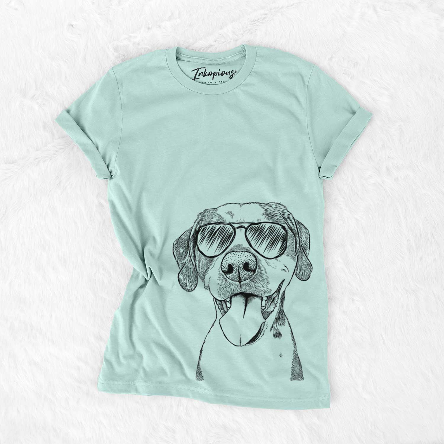 Aviator Ace Boogie the Mixed Breed - Unisex Crewneck