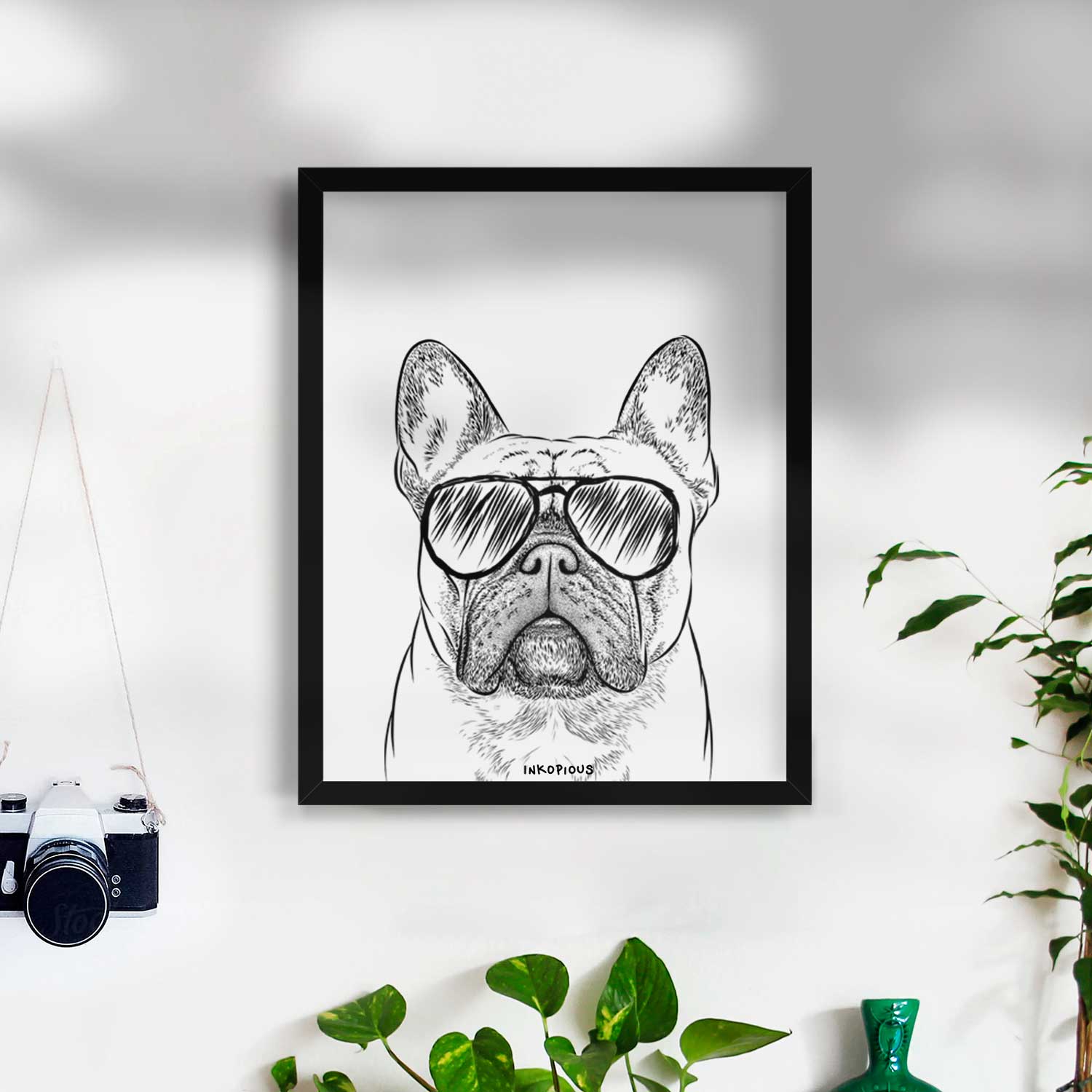 Acelynn the French Bulldog Art Print