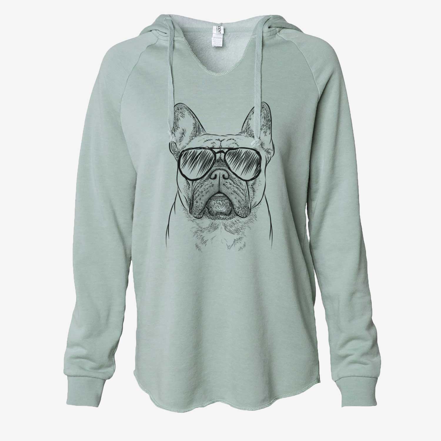 Acelynn the French Bulldog - Cali Wave Hooded Sweatshirt