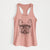 Acelynn the French Bulldog - Women's Racerback Tanktop