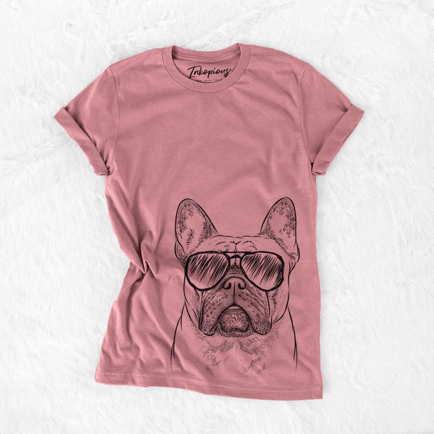 Acelynn the French Bulldog - Bella Canvas Unisex Crewneck