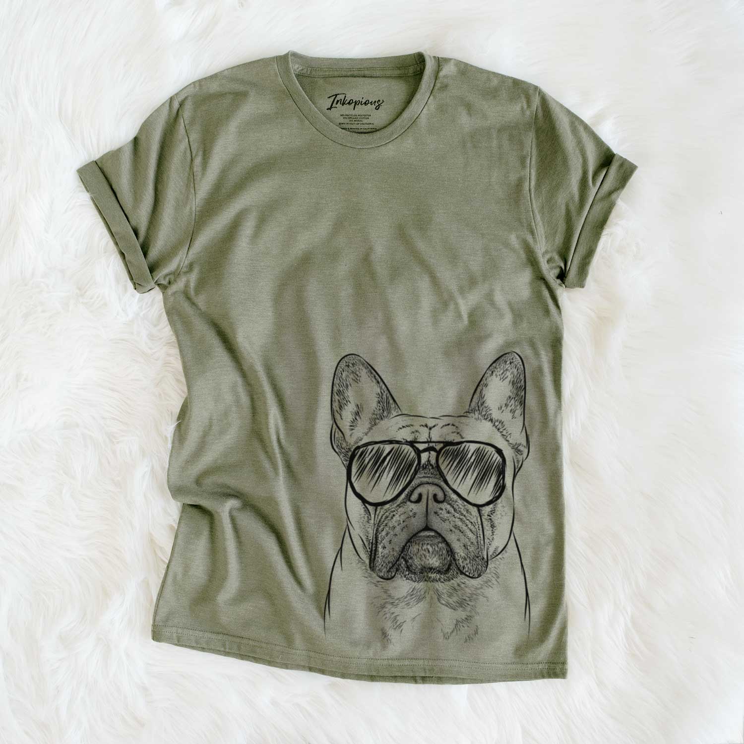 Aviator Acelynn the French Bulldog - Unisex Crewneck