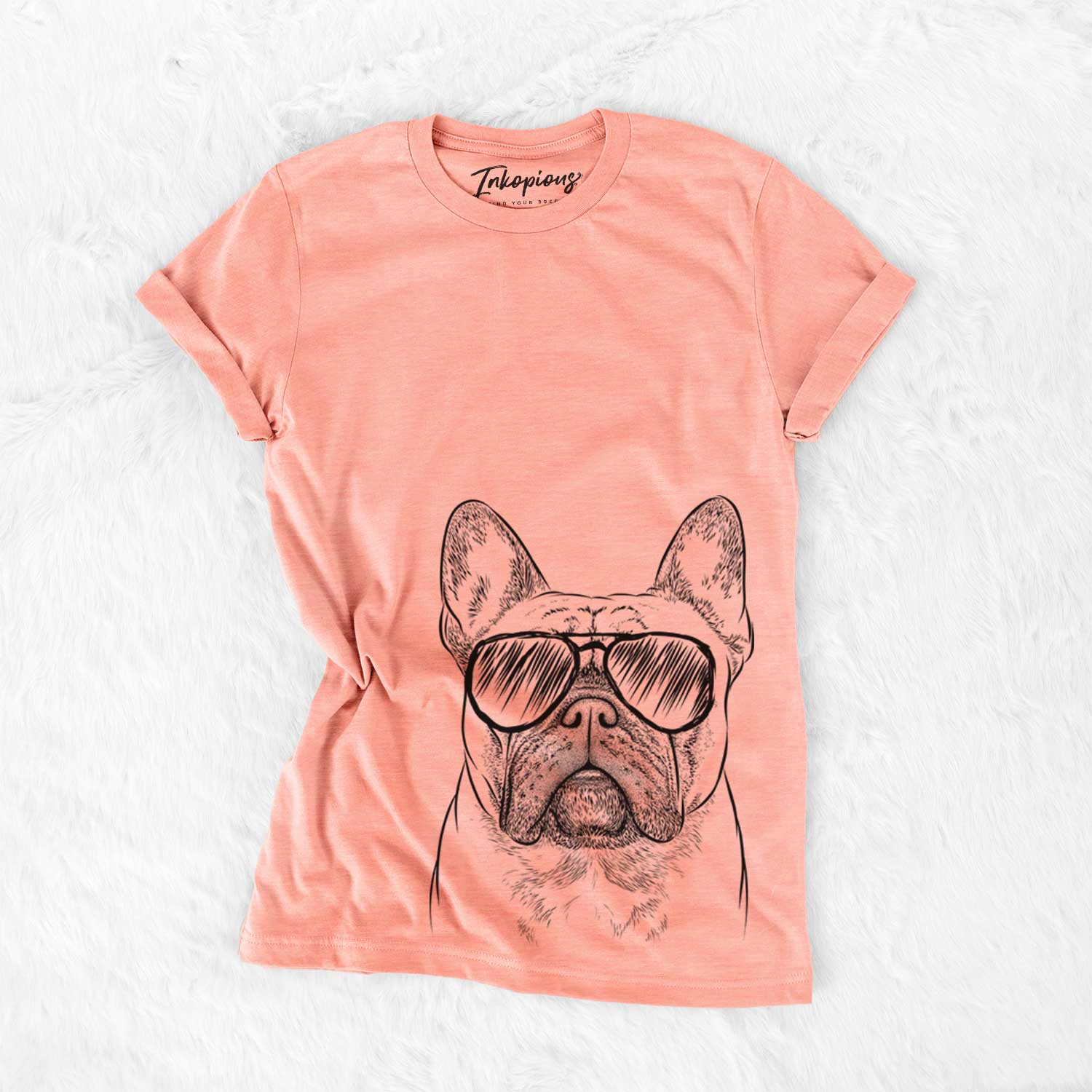 Acelynn the French Bulldog - Bella Canvas Unisex Crewneck