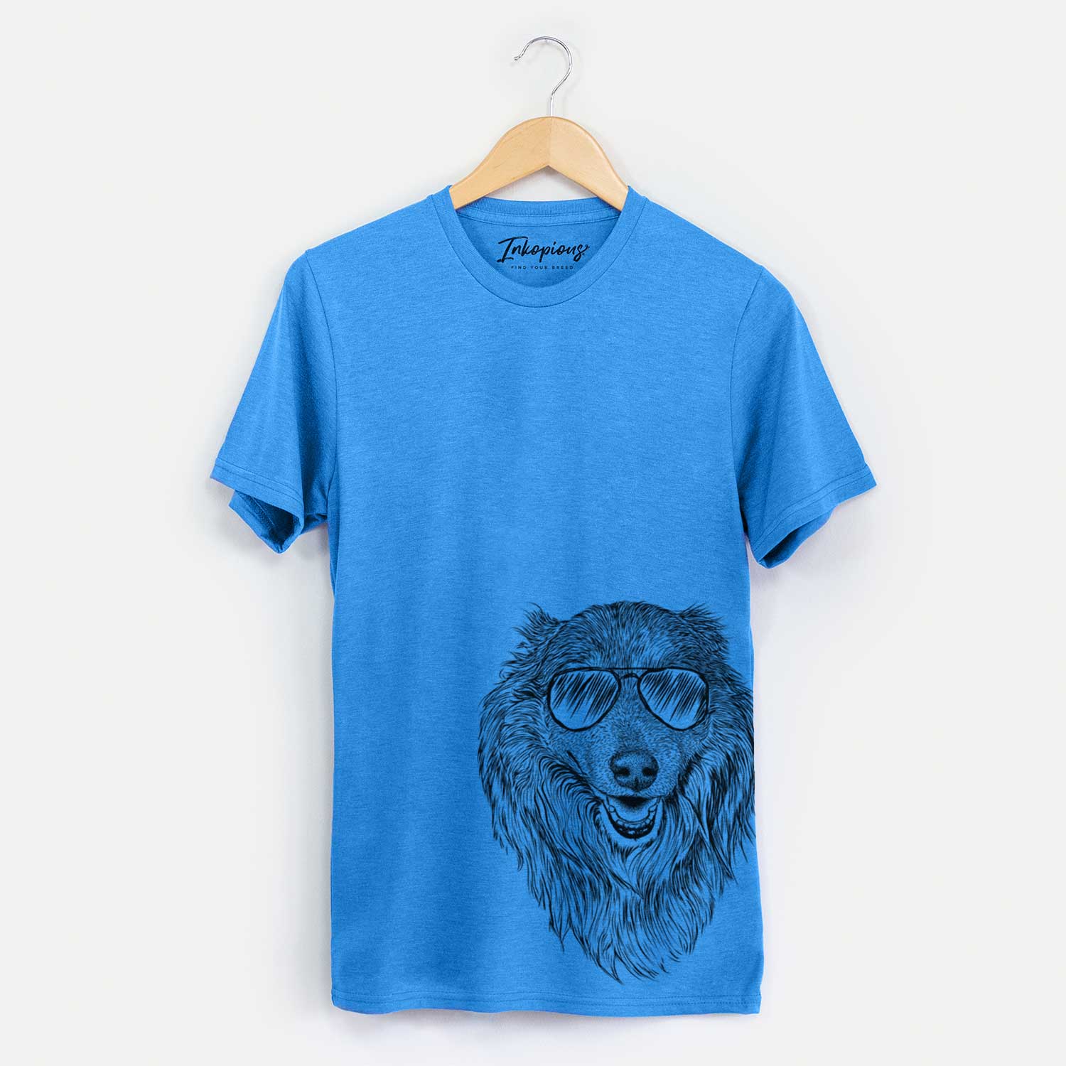 Aviator Addie the Collie Mix - Unisex Crewneck