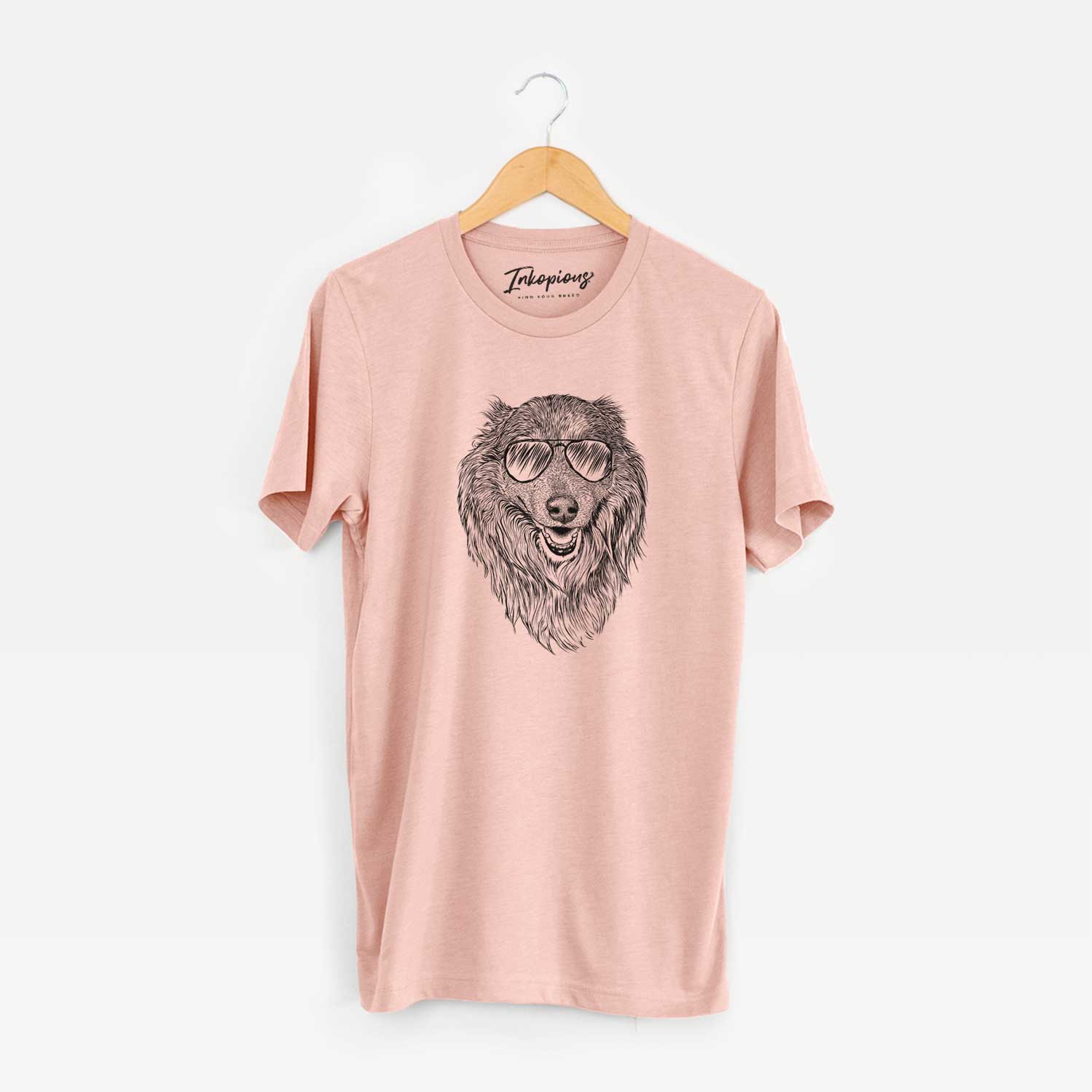 Aviator Addie the Collie Mix - Unisex Crewneck