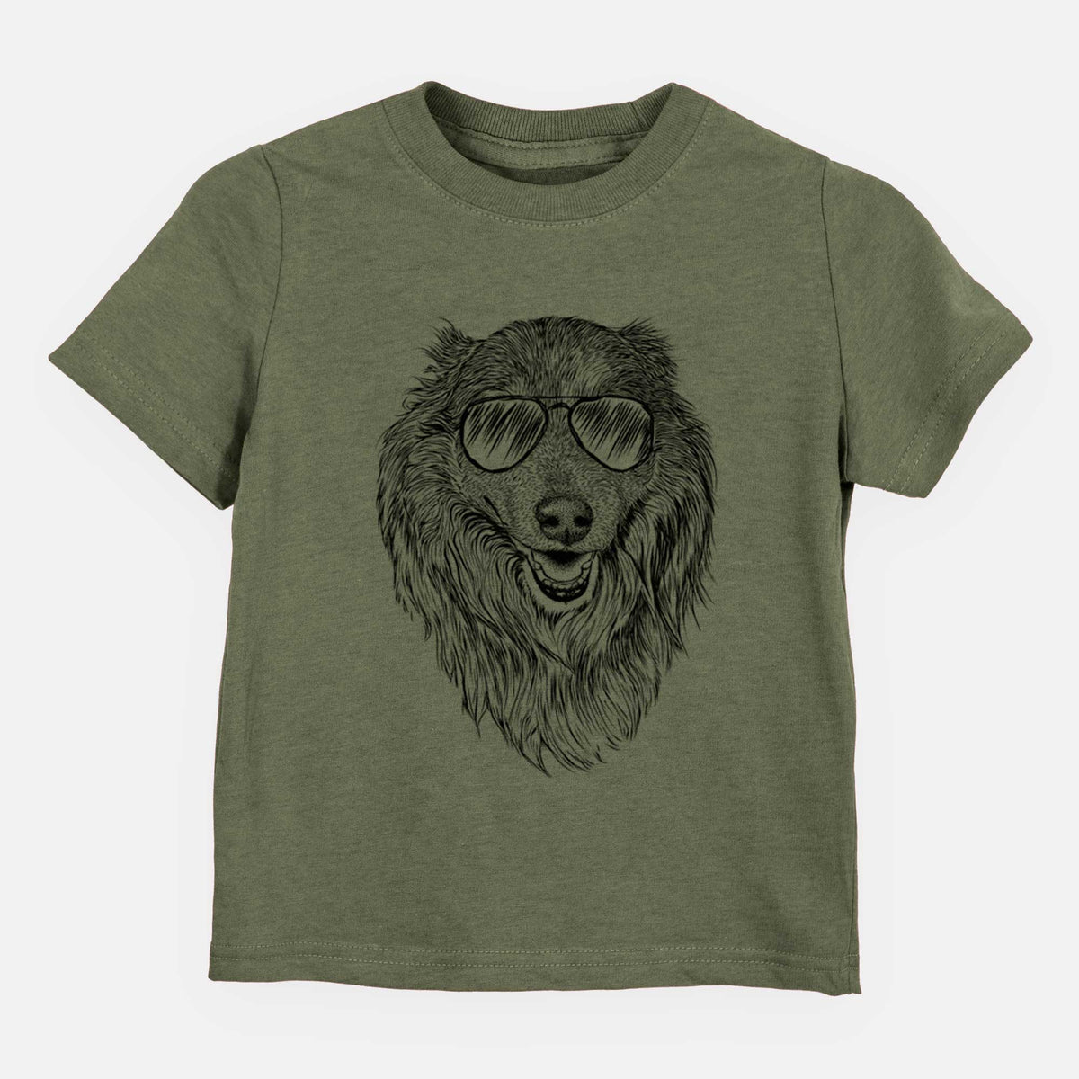 Aviator Addie the Collie Mix - Kids/Youth/Toddler Shirt