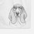 Addison the Basset Hound Decorative Hand Towel