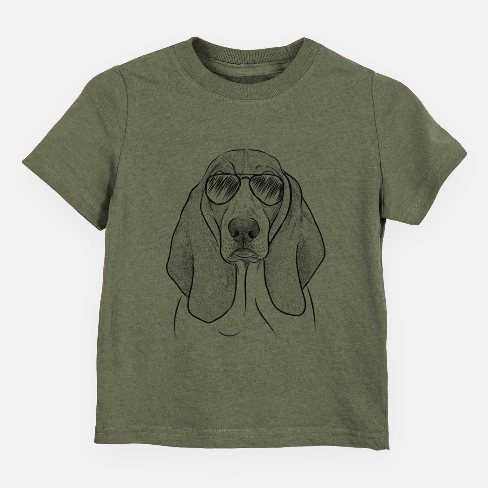 Aviator Addison the Basset Hound - Kids/Youth/Toddler Shirt