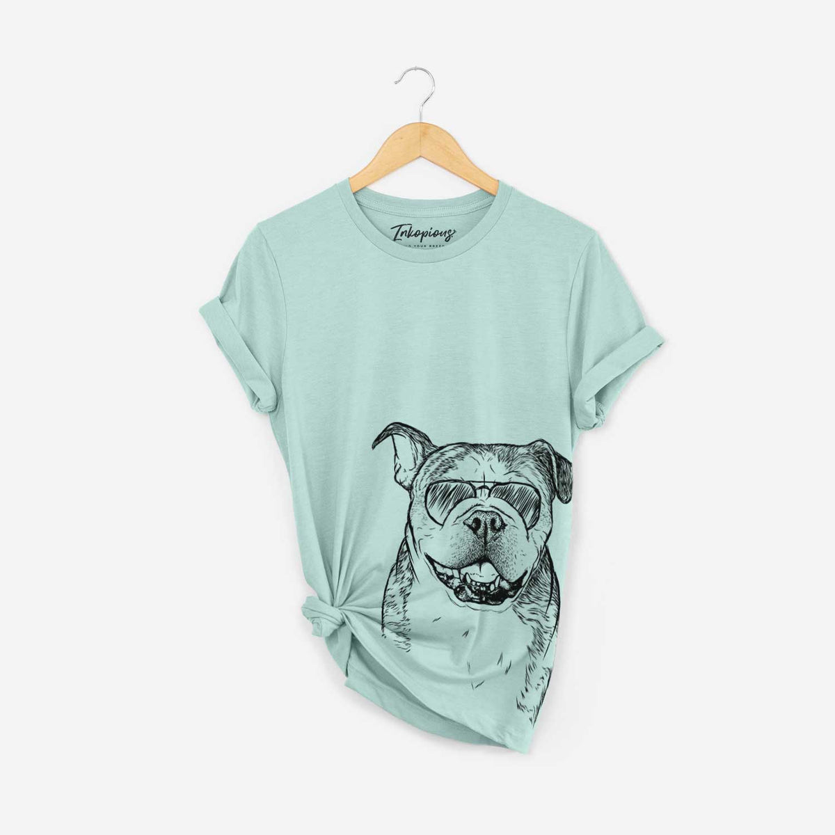 Agatha the Boston Bulldog - Bella Canvas Unisex Crewneck
