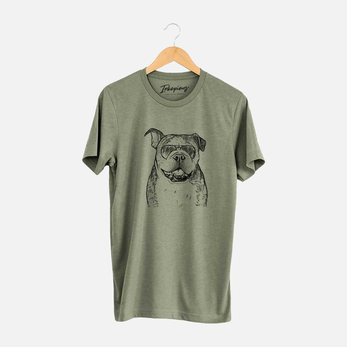 Aviator Agatha the Boston Bulldog - Unisex Crewneck