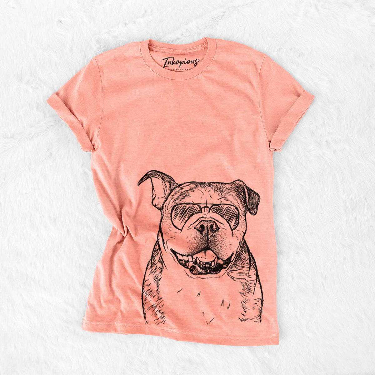 Agatha the Boston Bulldog - Bella Canvas Unisex Crewneck