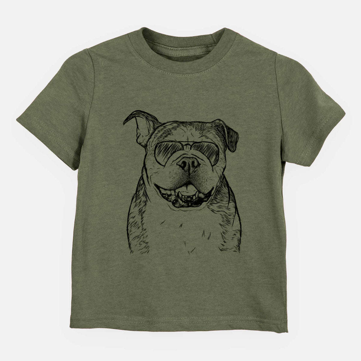 Aviator Agatha the Boston Bulldog - Kids/Youth/Toddler Shirt