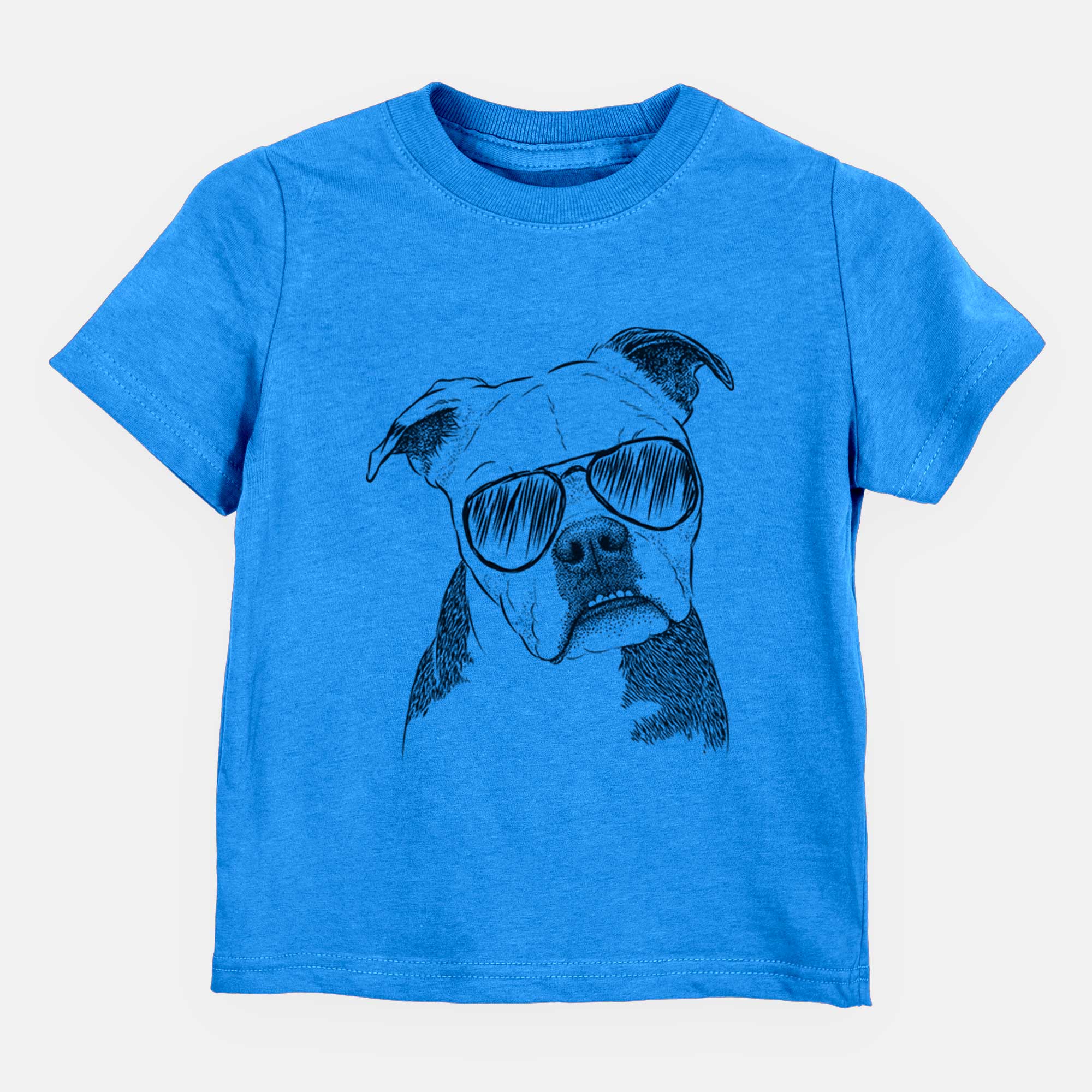 Aviator Aggy the Olde English Bulldogge - Kids/Youth/Toddler Shirt