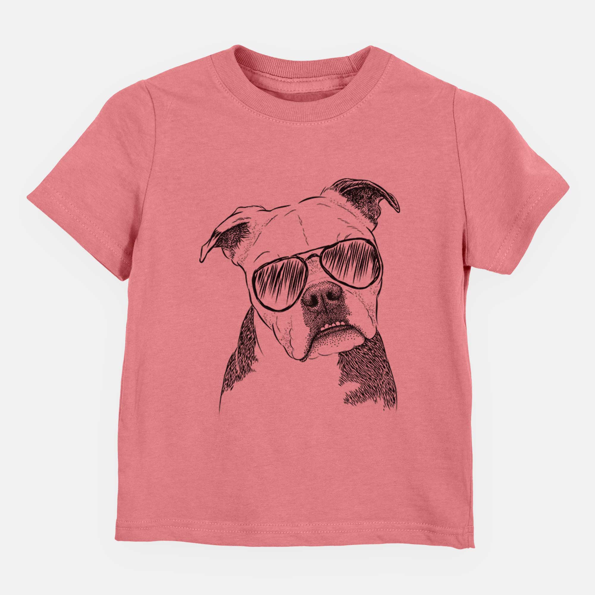 Aviator Aggy the Olde English Bulldogge - Kids/Youth/Toddler Shirt